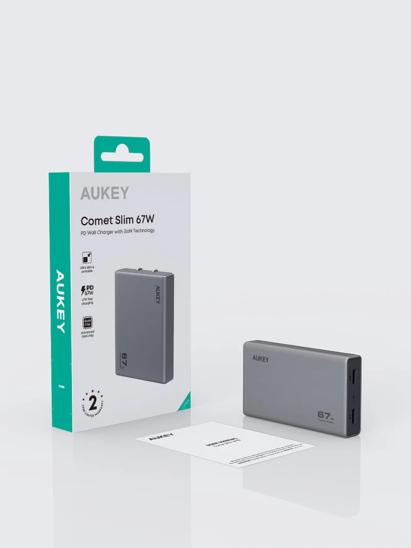  AUKEY Comet Slim 67W PD Wall Charger